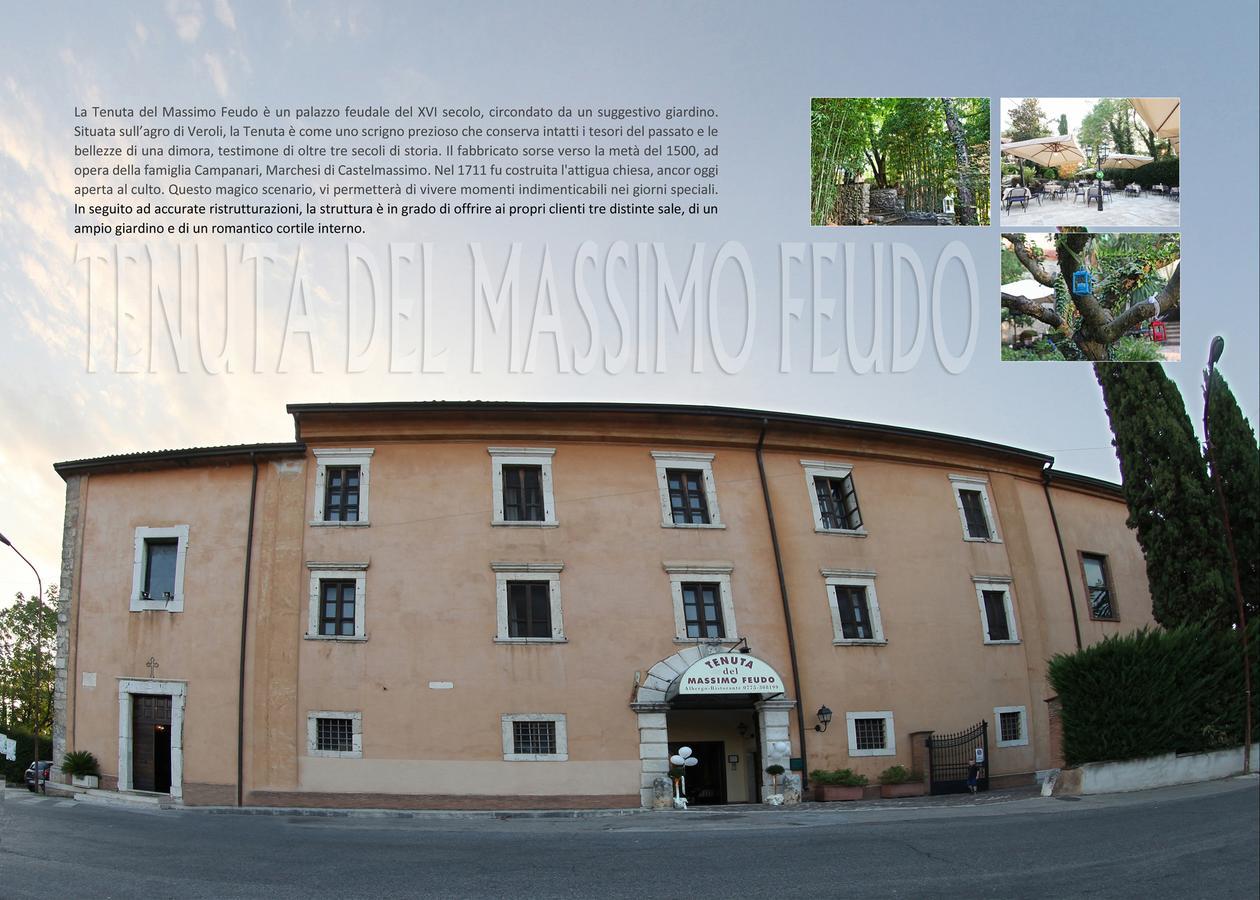 Tenuta Del Massimo Feudo Veroli Екстериор снимка